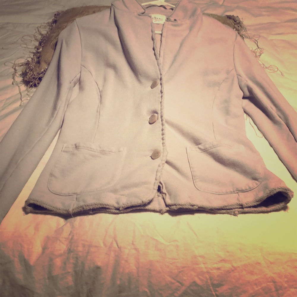 Taupe jacket in good condition, barely worn